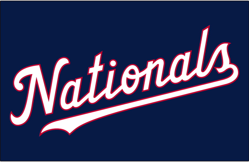 Washington Nationals 2018-Pres Jersey Logo iron on transfers for T-shirts